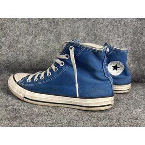 Converse Chuck Taylor All Star Shoes Mens Size 7 Blue High Top Canvas Sneakers